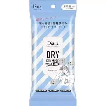 Листы сухого шампуня Diane Diane (12 листов) + BODY Plus Body Perfect Beauty, 1 шт.