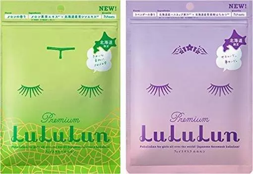 листы x 2 Hokkaido Premium Lululun аромат лаванды [7 упаковок] (дыня и аромат)