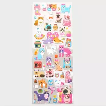 Литьевая наклейка Животное A (Кошка)