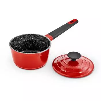 Литая алюминиевая кастрюля с антипригарным покрытием 16 см Tfi Elysee Kitchencook