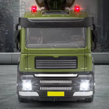 Литая модель автомобиля 1/32 масштаб грузовик со светом и звуком, металл, инерционная игрушка, дети бронированные