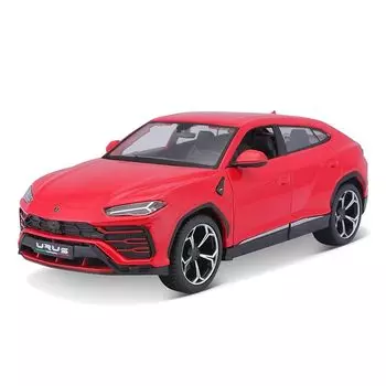 Литая модель автомобиля Lamborghini Urus красного цвета в масштабе 1/24. Готовый продукт 31519 RD