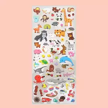 Литая наклейка Животное B