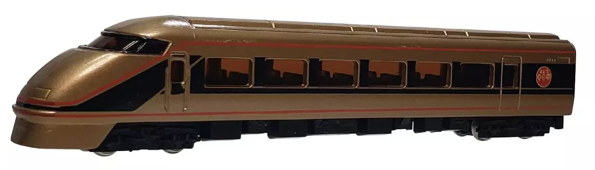 Литая под давлением масштабная модель TRANE N Gauge Tobu Spacia No.57 Nikko Pilgrimage золотой