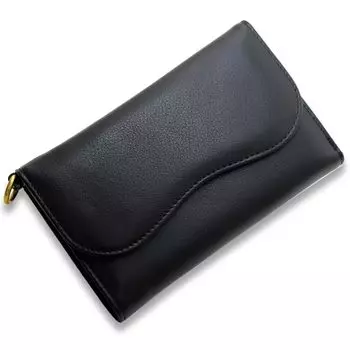 Lite DLMS средний размер тройной кошелек с отделением для монет BOX кошелек [Day Market] DLM-854 Drive