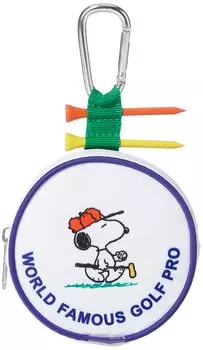 LITE SNOOPY GOLF Чехол для мячей для гольфа Snoopy с держателем для клюшек BC Snoopy Golf Pro с 2 деревянными клюшками C-93