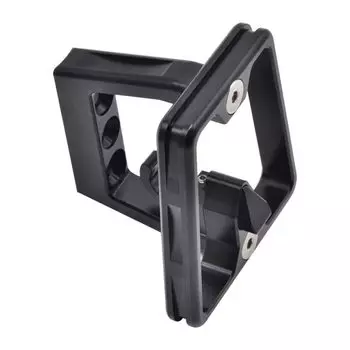 Litepro складной велосипед раздельный свиной нос накладка алюминиевый сплав 3 отверстия передняя полка передний кронштейн для Brompton/Dahon (черный)