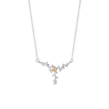 Literary Style, High-end Sense, Fashionable Personality, Sweet Girl Collarbone Chain