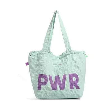 Литературная и простая нейлоновая сумка с завязками и буквами, летняя универсальная сумка через плечо для поездок на работу