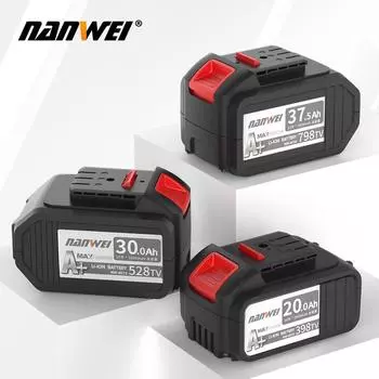 Литиевая батарея NANWEI 20 В, подходящая для электроинструментов 2.0ah