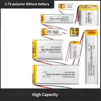 Литий-ионная аккумуляторная батарея 3,7 В, литий-полимерная аккумуляторная батарея для Bluetooth GPS 400909-40mAh