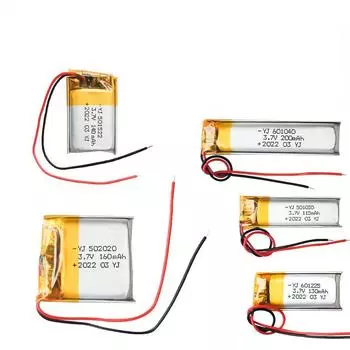 Литий-полимерная аккумуляторная батарея большой емкости 3,7 В с увеличенным сроком службы для Bluetooth GPS 400909-40mAh