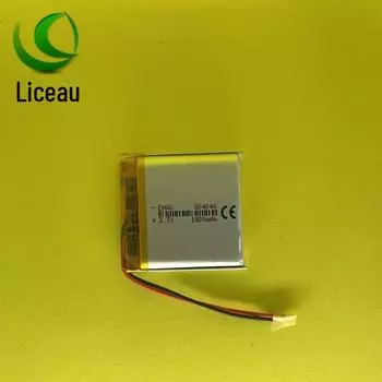 Литий-полимерный аккумулятор 3,7 В 1000 мАч для Bluetooth-динамиков, светодиодных ламп и умных носимых устройств 804040