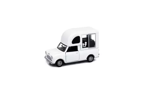 Литой автомобиль Tiny City JP13 Mini Car Morris Mini Ice Cream Van 1/50 (белый)