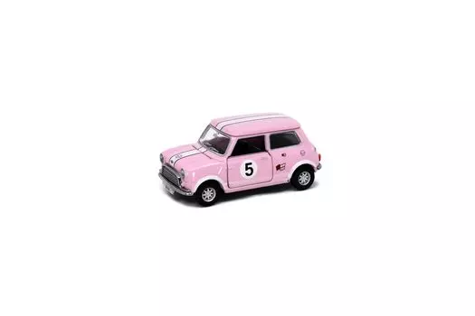 Литой автомобиль Tiny City Mini Cooper Mk 1 Pink Mini Car 1/50 (5)