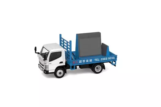 Литой автомобиль Tiny City Mitsubishi Fuso Canter Glass Transporter Truck 1/76