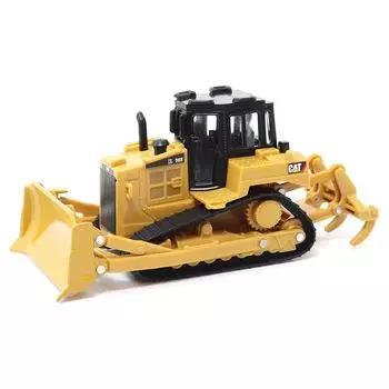 Литой бульдозер Master Caterpillar CAT D6R 1/64 жёлтый