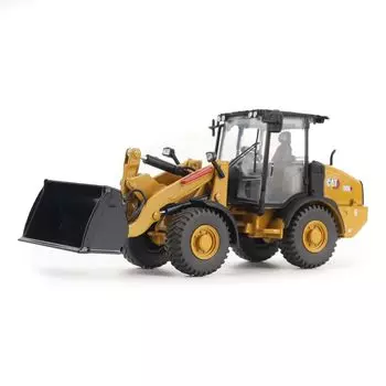 Литой компактный колесный погрузчик Master Caterpillar CAT 906 1/50 жёлтый