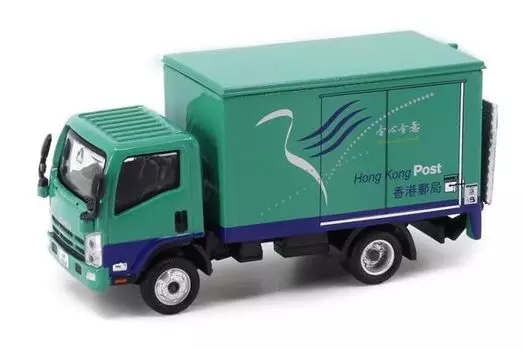 Литой мини-автомобиль Tiny City Isuzu N Series Hong Kong Post Office Truck 1/76 (с аксессуарами)