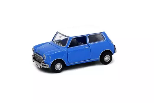 Литой мини-автомобиль Tiny City Mini Cooper Blue 1/50