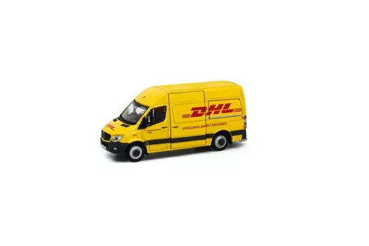 Литой мини-автомобиль Tiny City Sprinter FL DHL 1/76 № 90 Mercedes-Benz