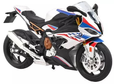 Литой мотоцикл Doyusha 2020 BMW S1000RR Белый Готовый продукт 1/12