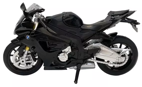 Литой мотоцикл DOYUSHA BMW S1000 RR черный готовый продукт 1/12