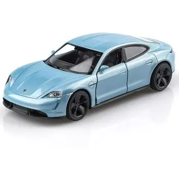 Литой под давлением Porsche Taycan Turbo в масштабе 1:36, модели автомобилей Porsche 918 Spyde, игрушечные машинки, автомобили, подарки для мальчиков и девочек 1/36-12.5*5*3cm,Taycan синий