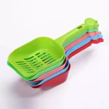 Litter Scoop Pet Cat Excrement Cleaning Litter Basin Shovel Supplies Pet Dogs Shovel Pet Tool Sand Scoop Toilet Supplies покинуть белый