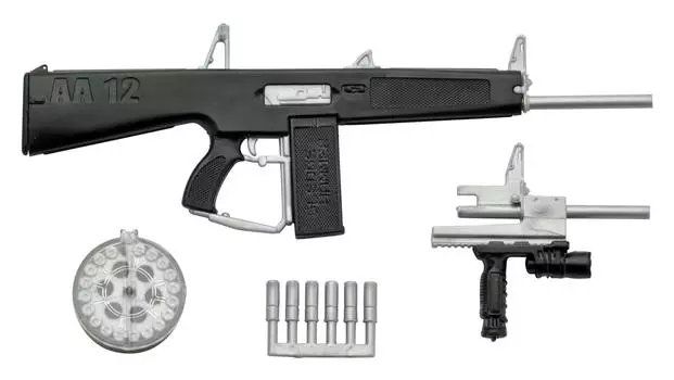 Little Armory LA018 type plastic model AA-12 чёрный