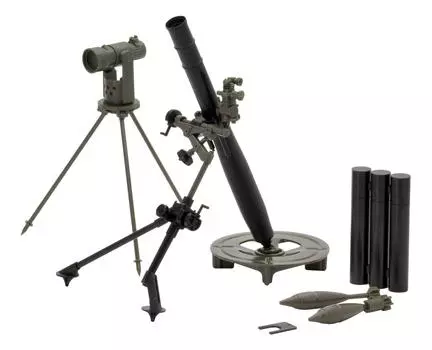 Little Armory LD007 81mm mortar L16 type plastic model