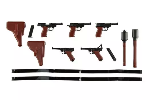 Little Armory STUDY1942 LA097 Type Plastic Model P08&38