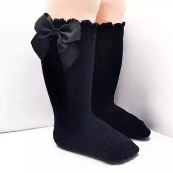 Little Baby Girl Bow Princess Lace Ruffles Socks 0 to 1 year