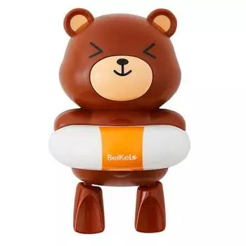 Игрушка для купания младенцев Little Cloud, заводная, медведь, 1 шт., корейские игрушки для купания