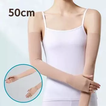 Little Corner УФ-защита татуировка шрам покрытие телесного цвета рукав рука, 50 см, 2 шт, кожа