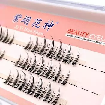 Little Devil Cos Накладные ресницы Сегментированные накладные ресницы Одиночные пучковые ресницы