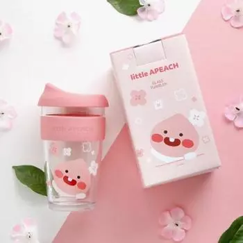 LITTLE KAKAOFRIENDS Apeach Glass Tumbler 1 шт.