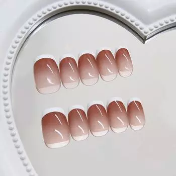 Little Love 24 шт. накладные ногти розовые градиентные накладные многоразовые маникюрные ногти подарок накладные для женщин D2B0 style 3-1set