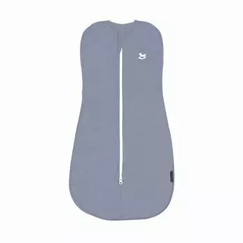 little PALMERHAUS Спящая детская пеленка для новорожденных до 3 месяцев Cadet Blue Swaddle/Easy кадет синий