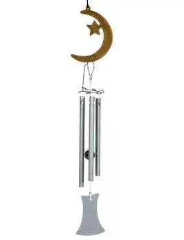 Little Piper Wind Chime Crescent Jacob s Moon. серебряный
