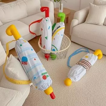 Little Red Boots/Red Nose Umbrella Folding Sunscreen Sunscreen Umbrella