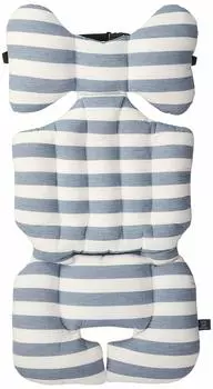 LITTLE SEEDS прогулочная коляска синяя полоска 2 (горизонтальная линия) месяцев~