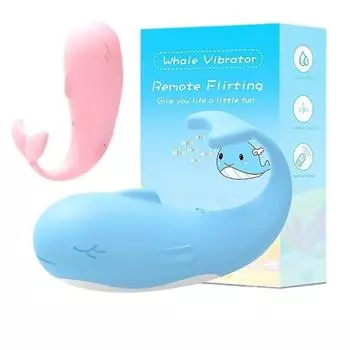 Маленький кит Беспроводной выносной пульт дистанционного управления Прыгающее яйцо Наружный Носимый Флиртующий Мастурбатор Секс-игрушки Applet model Pink