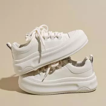 Little white shoes children s autumn new Korean version ins female students leisure sports versatile board shoes street shooting 35