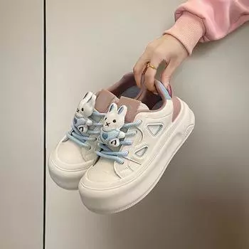 Little white shoes children s autumn new Korean version ins female students leisure sports versatile board shoes 35