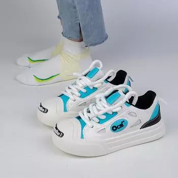 Little White Shoes Children s Autumn New Ins Trendy Breathable Casual Student Sports Board Shoes 35 розовый