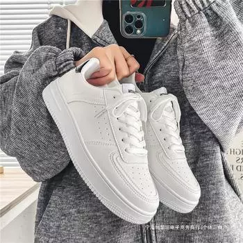 Little white shoes men s autumn trend casual versatile men s shoes winter 2024 new white sports shoes student tide shoes 38