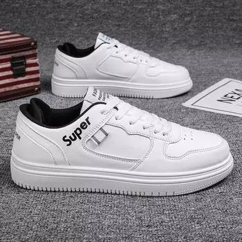 Little white shoes men s shoes spring versatile breathable sports versatile trend board shoes boys trendy shoes casual shoes men s 39