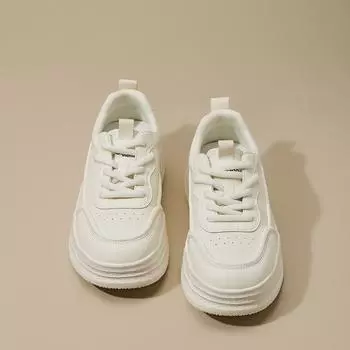 Little white shoes summer women s new summer breathable flat baseplate shoes casual versatile thin foreign style student women s shoes 40