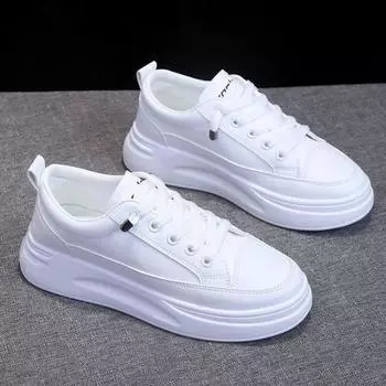 Little white shoes women s autumn new student versatile board shoes women s platform sports and leisure women s shoes 35